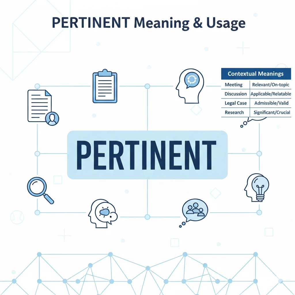 Pertinent Meaning