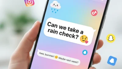 Rain Check Meaning