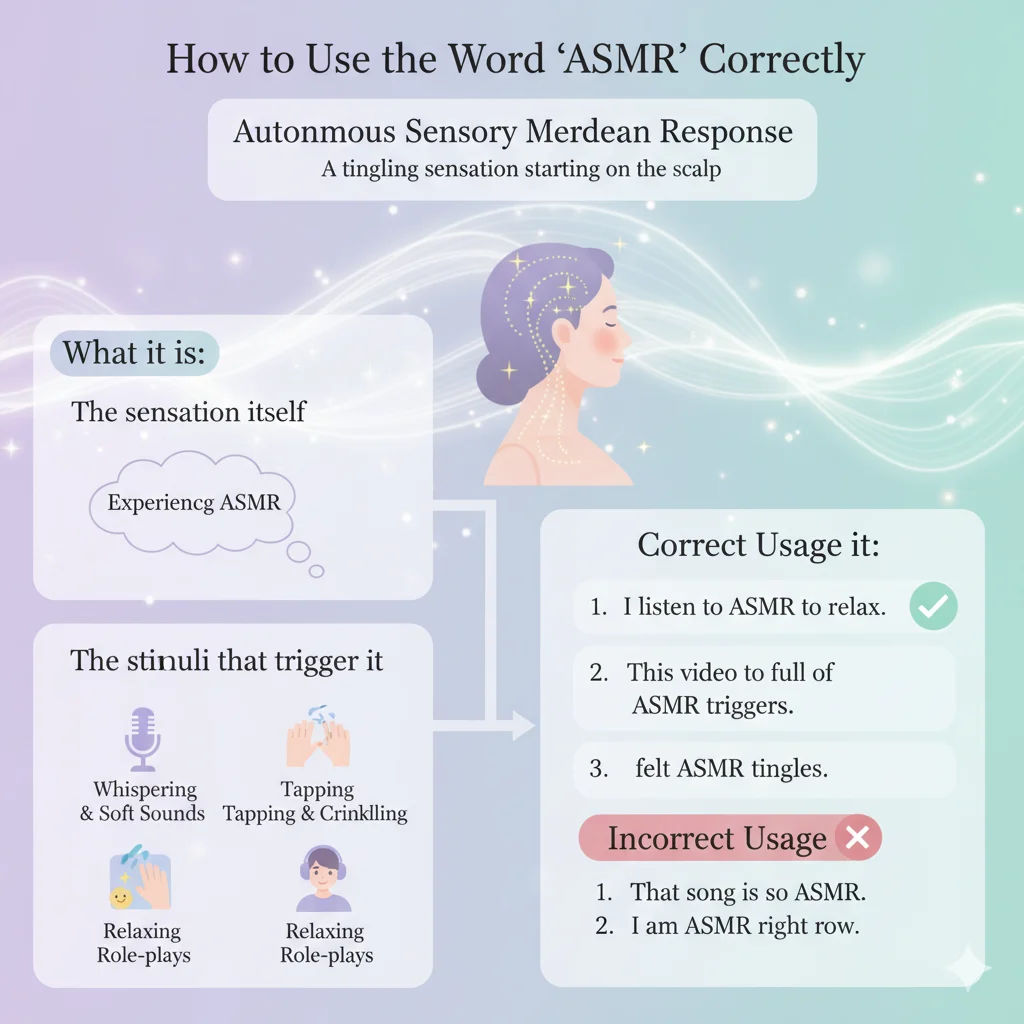 ASMR Meaning