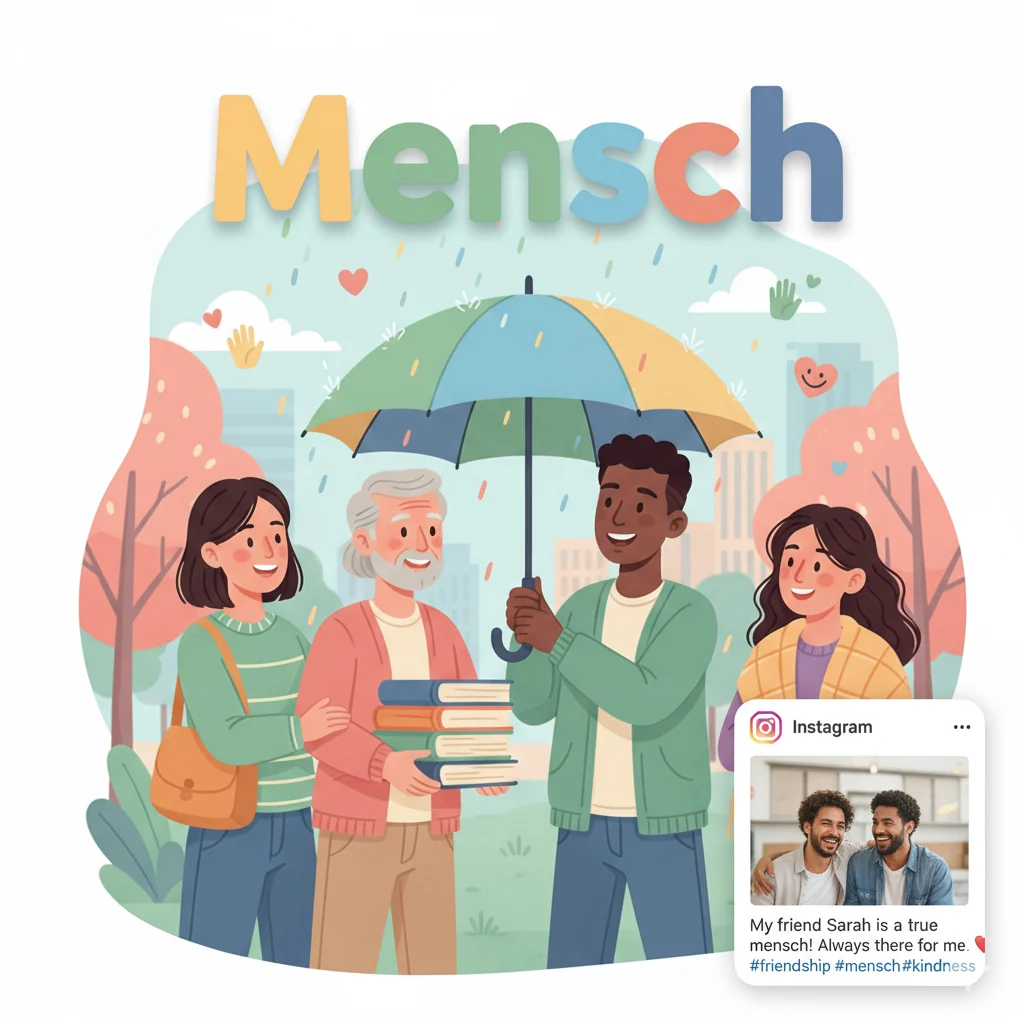 Mensch Meaning
