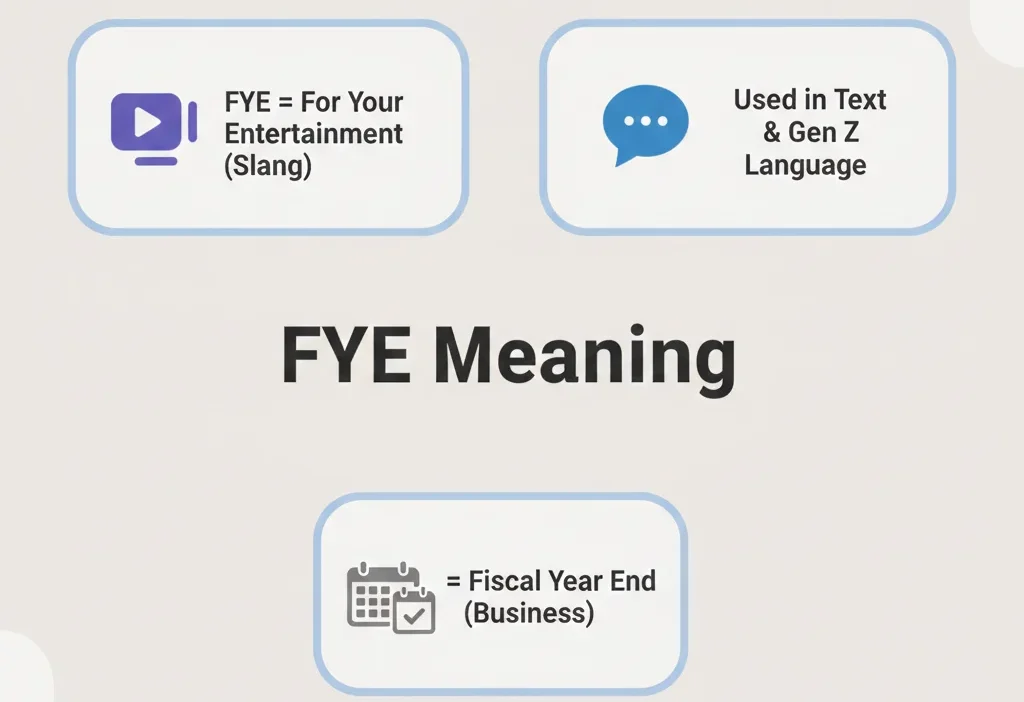 FYE Meaning