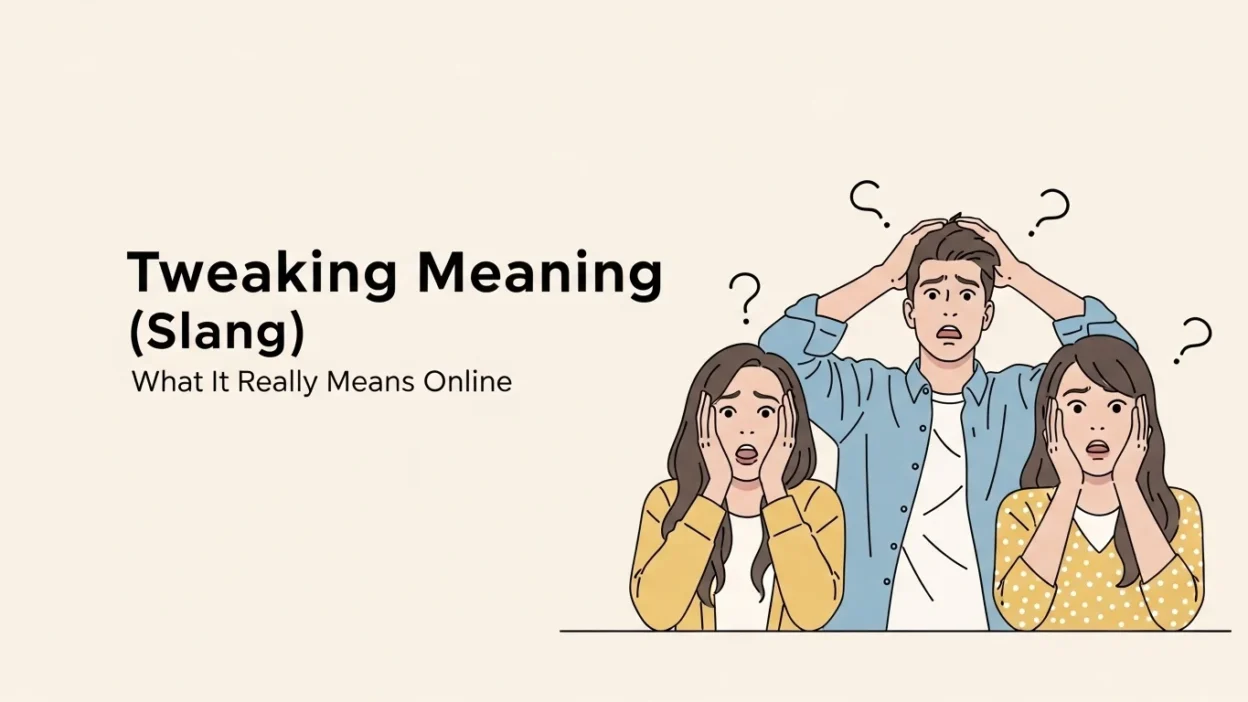 Tweaking Meaning Slang