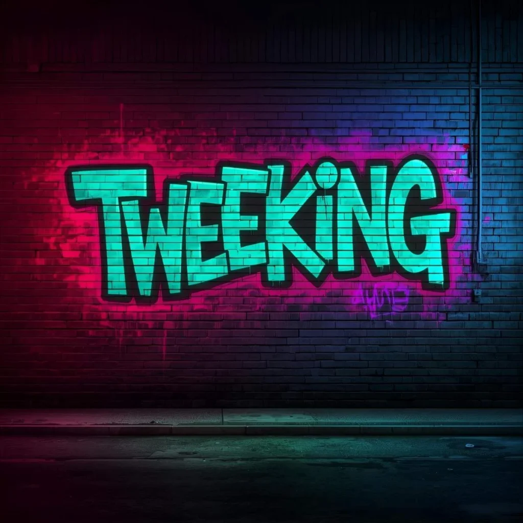 tweaking meaning slang