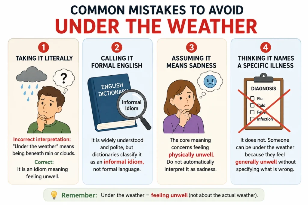 Under the Weather Meaning