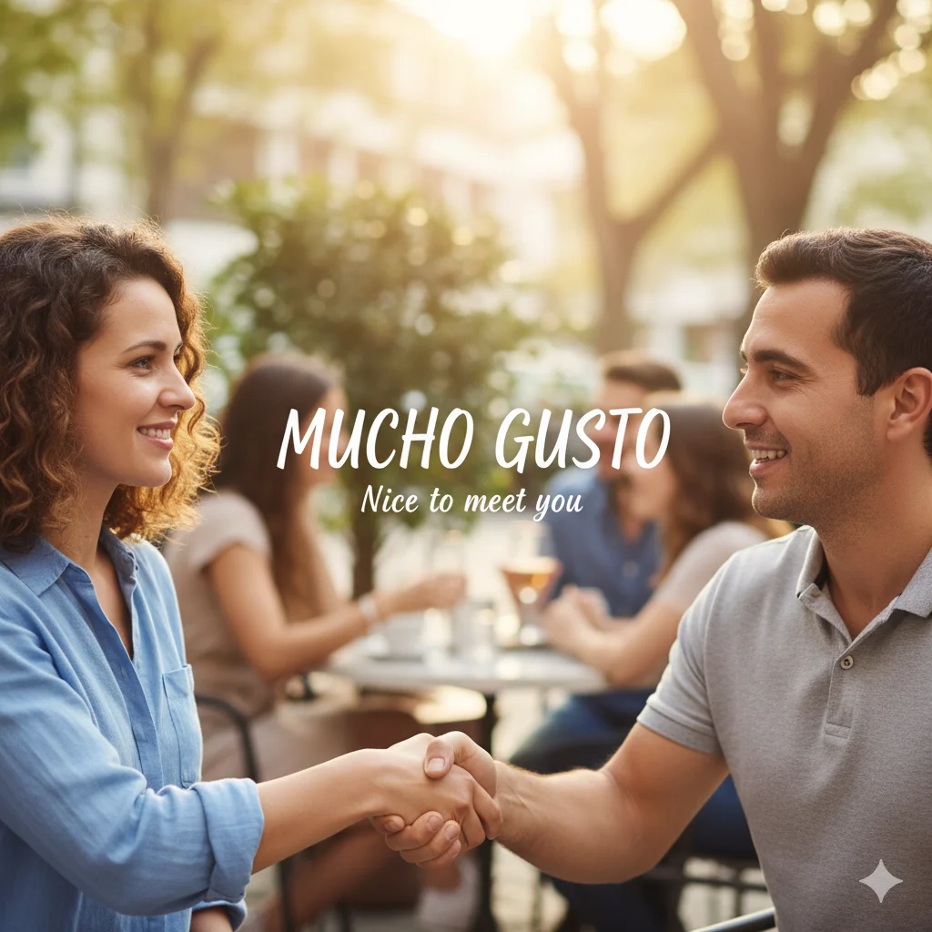 Mucho Gusto Meaning