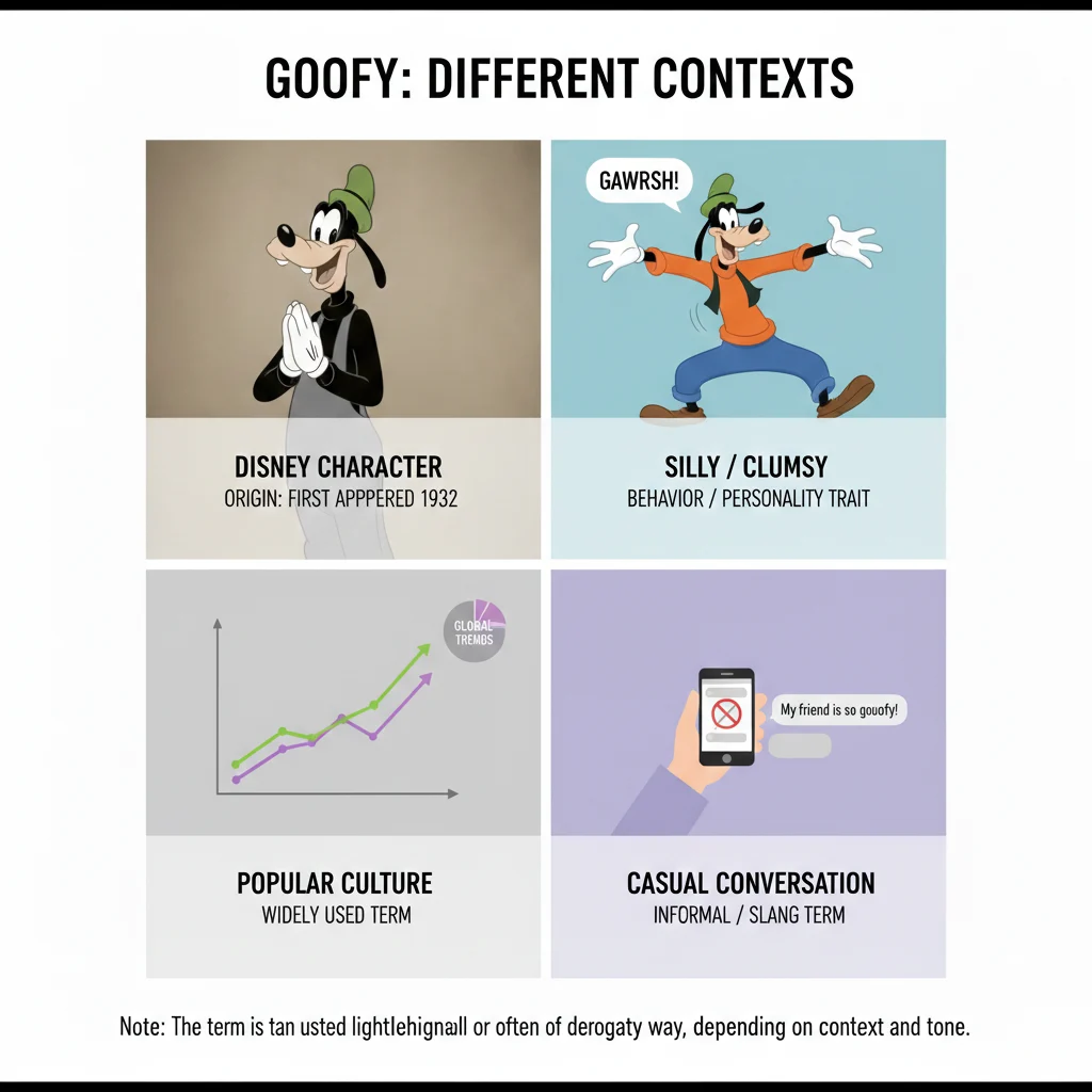 Goofy Meaning