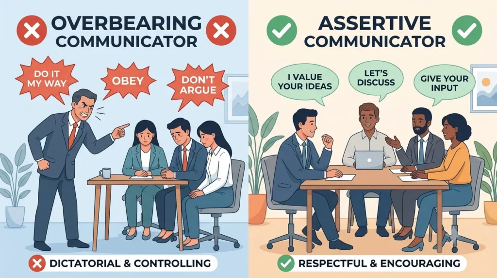 Overbearing Meaning