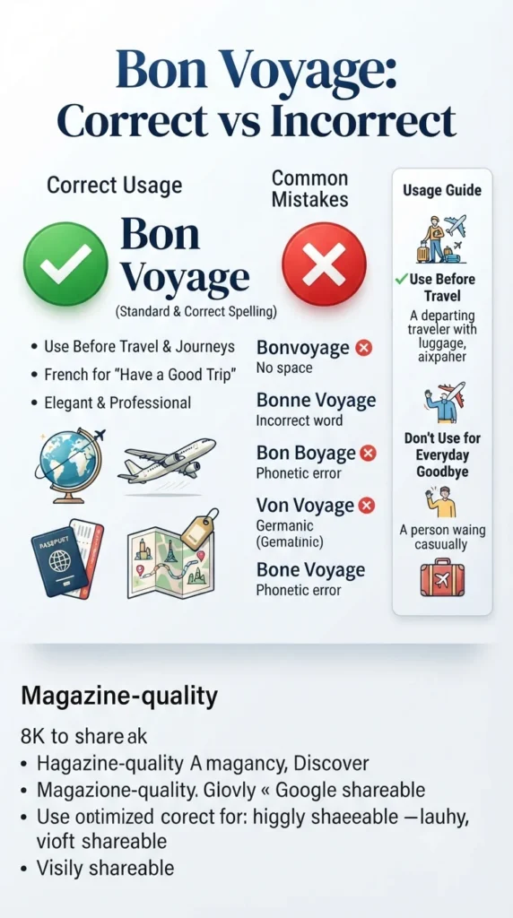 Bon Voyage Meaning