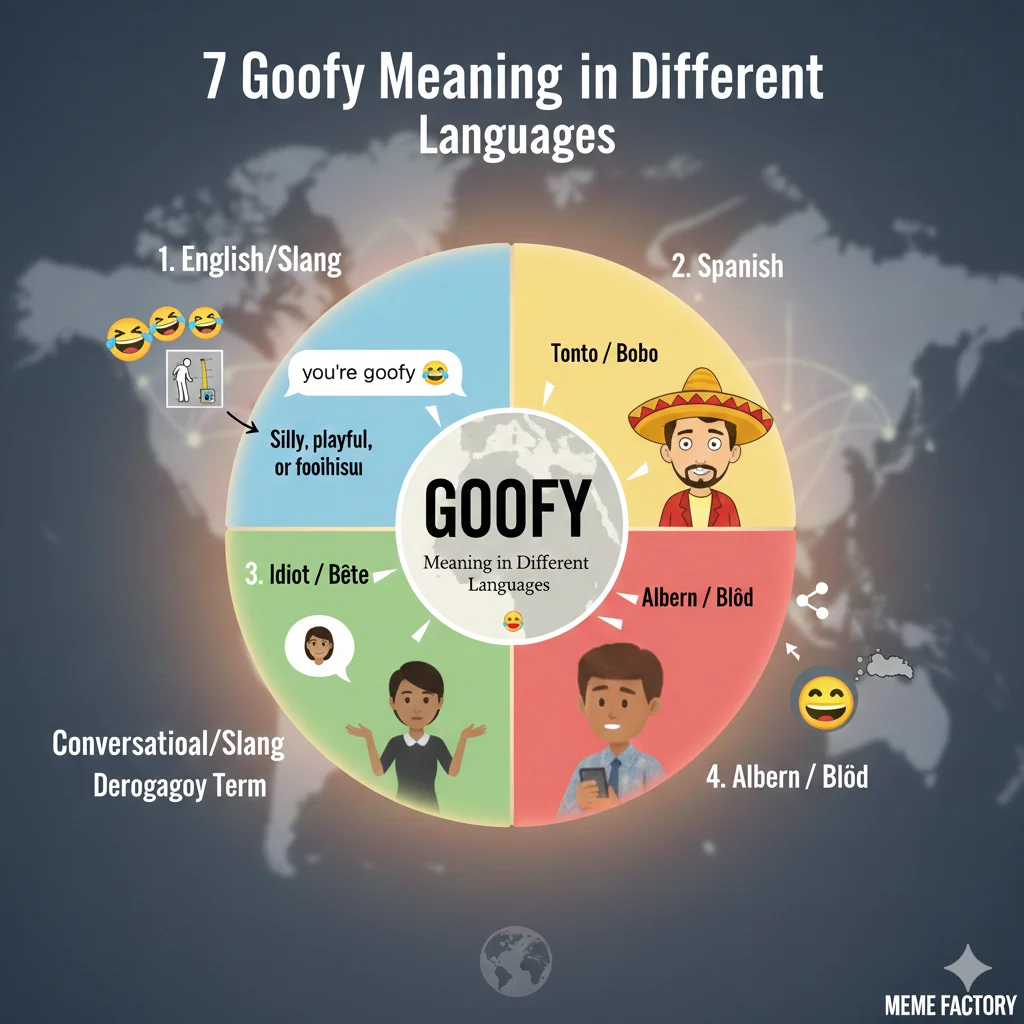 Goofy Meaning