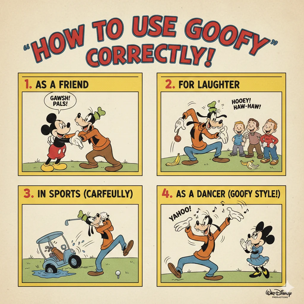 Goofy Meaning