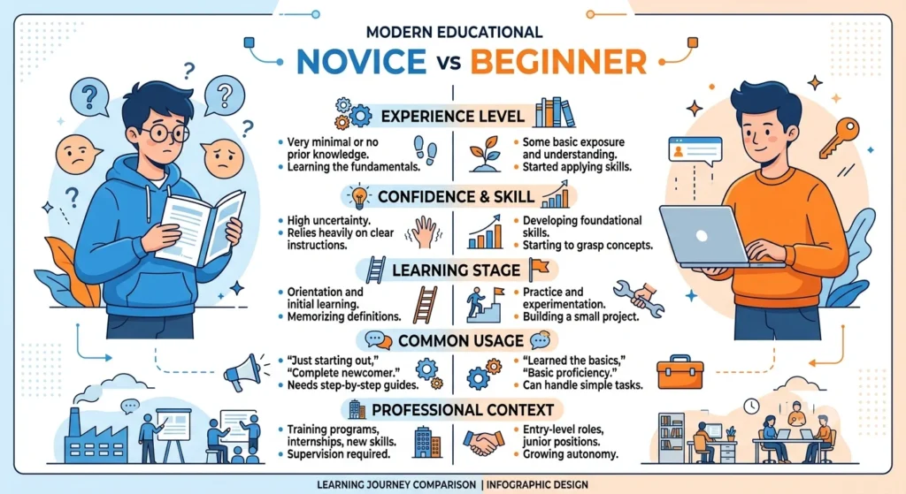 Novice Meaning