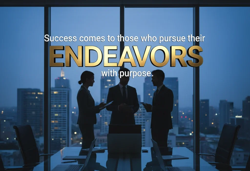 Endeavors Meaning