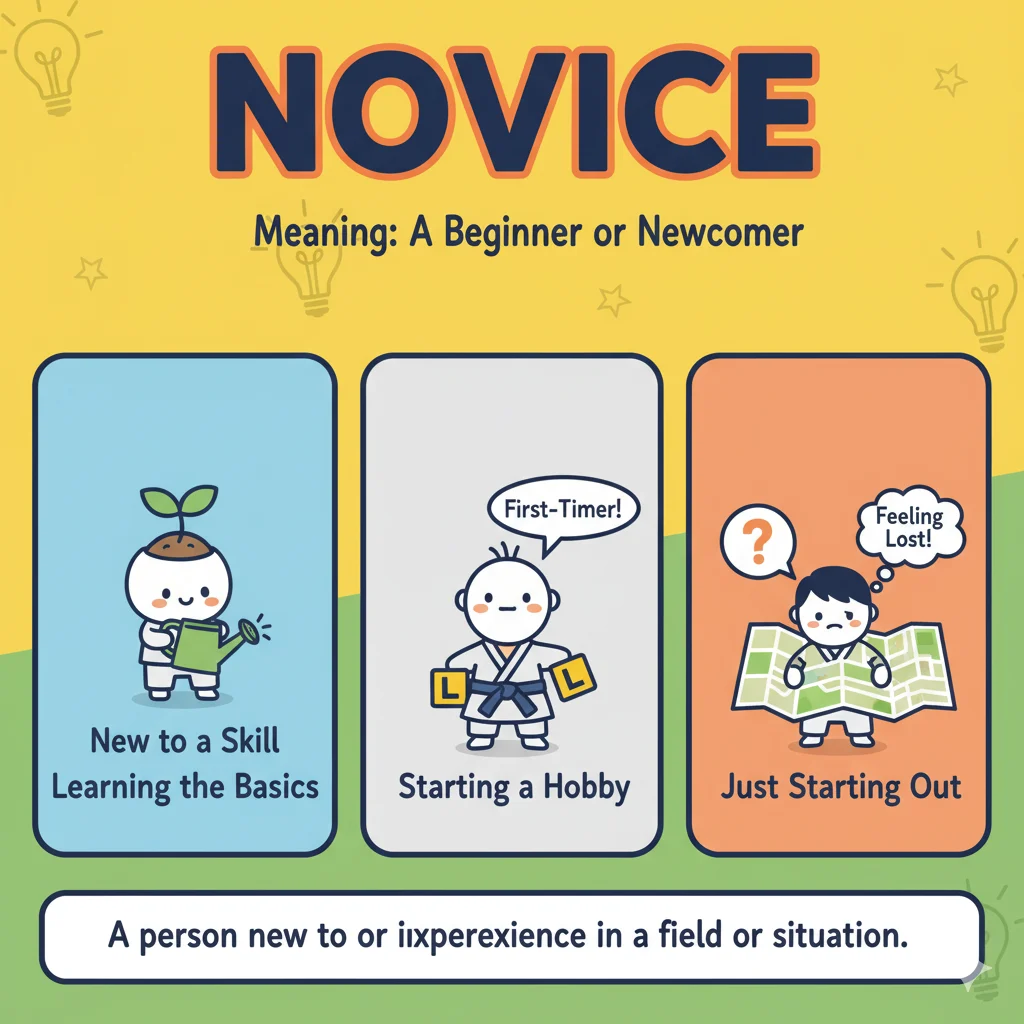 Novice Meaning: Easy Definition & Examples