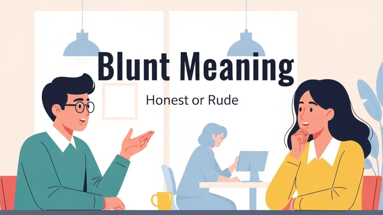 Blunt Meaning
