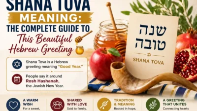 Shana Tova Meaning