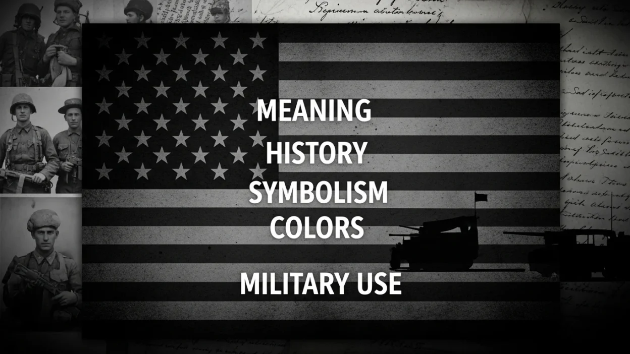 Black American Flag Meaning