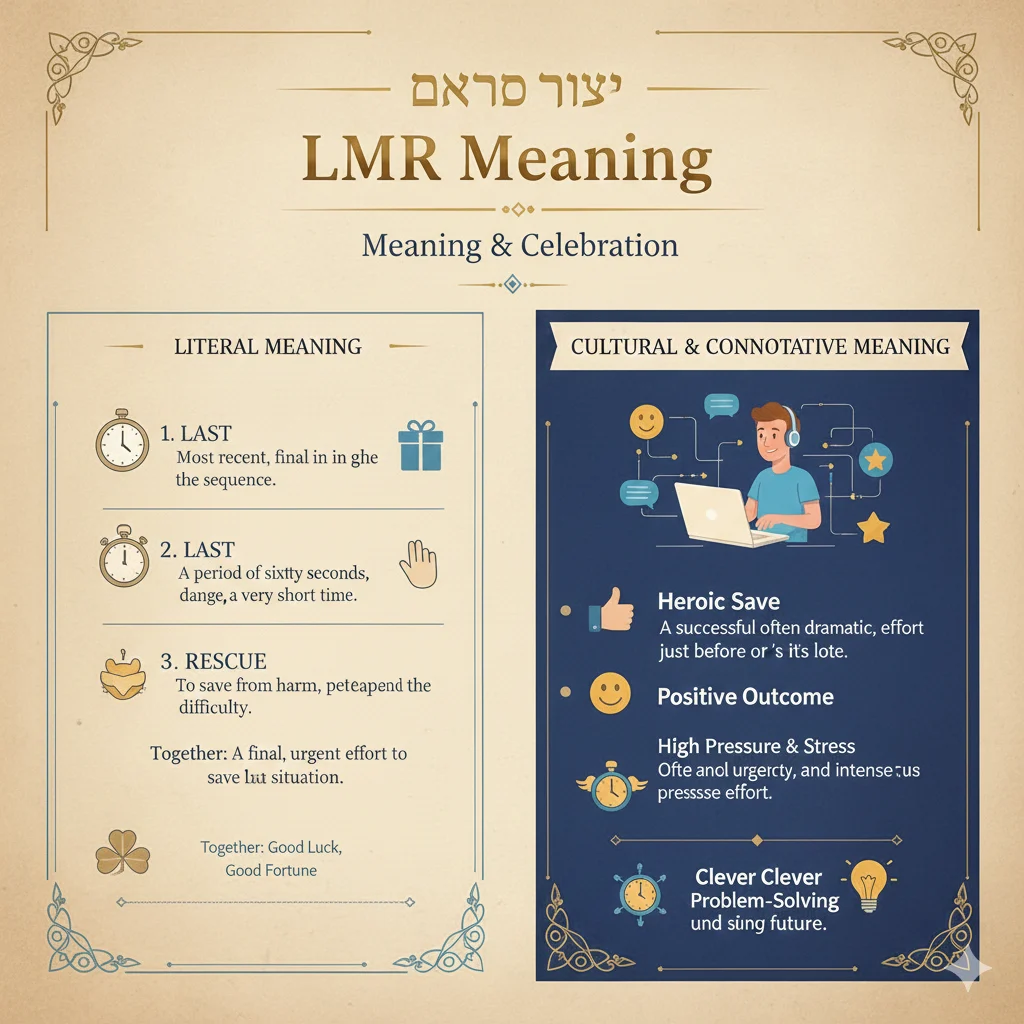 LMR Meaning