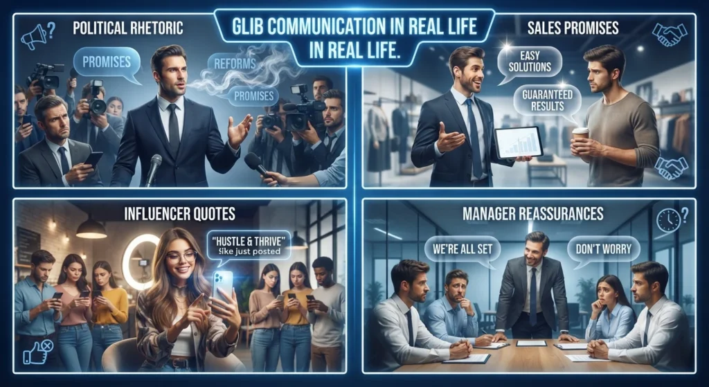Glib Meaning
