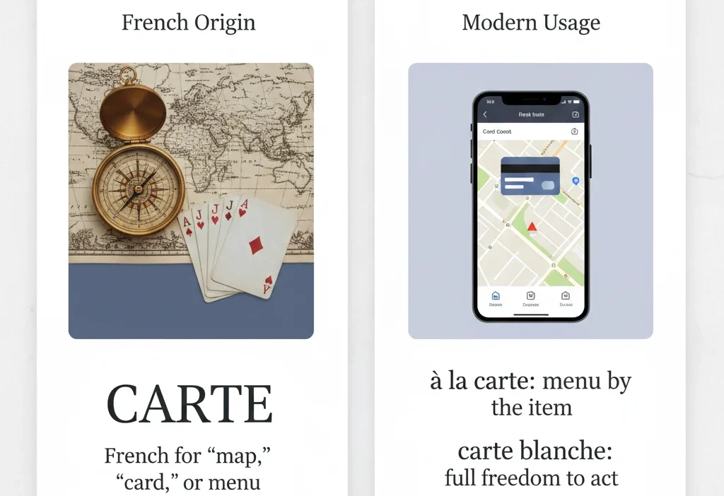 Carte Meaning