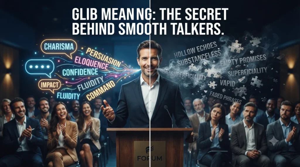 Glib Meaning