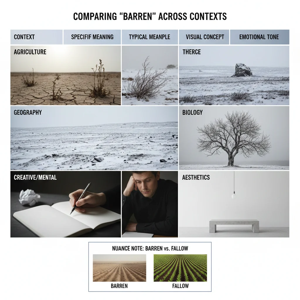 Barren Meaning