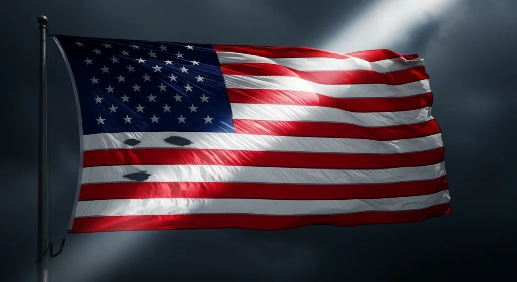 Red and Black American Flag Meaning