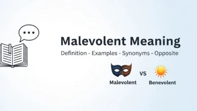 Malevolent Meaning
