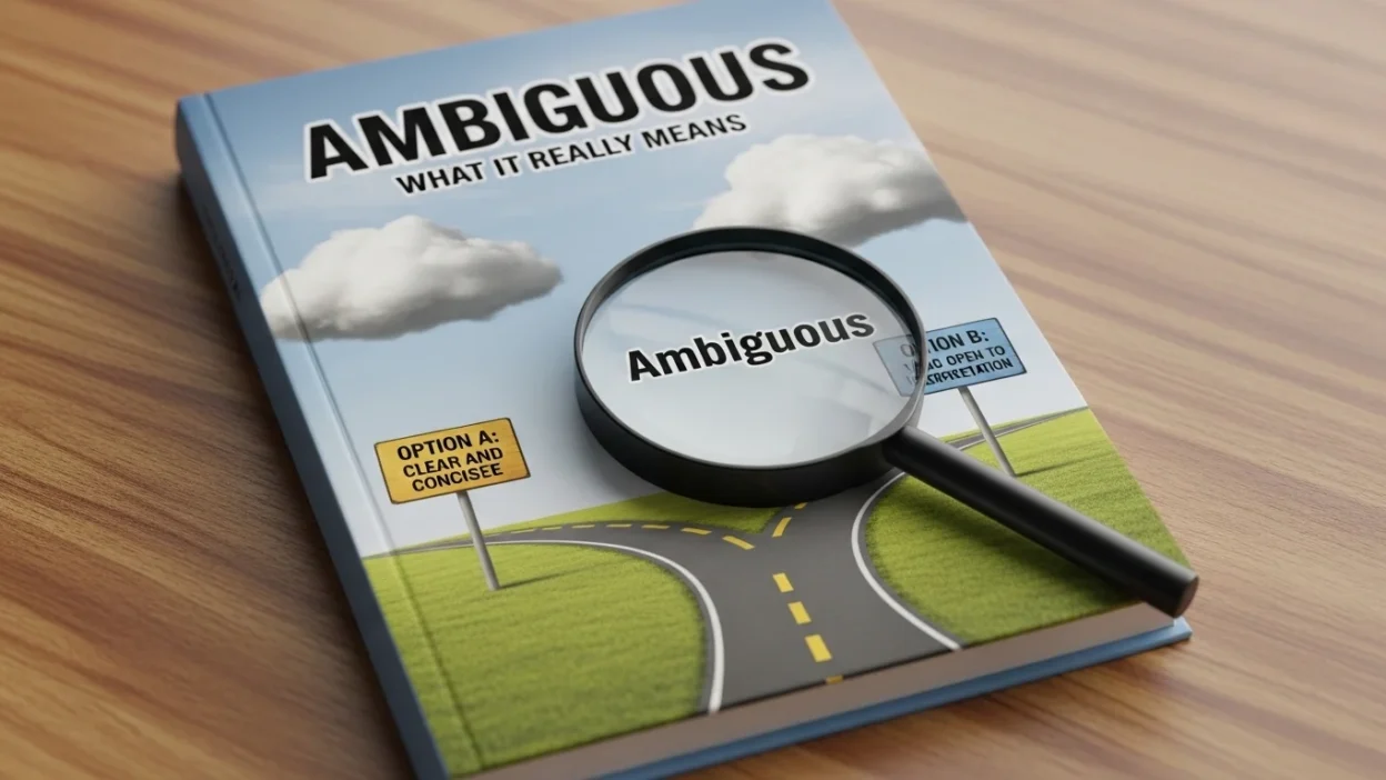 Ambiguous Meaning