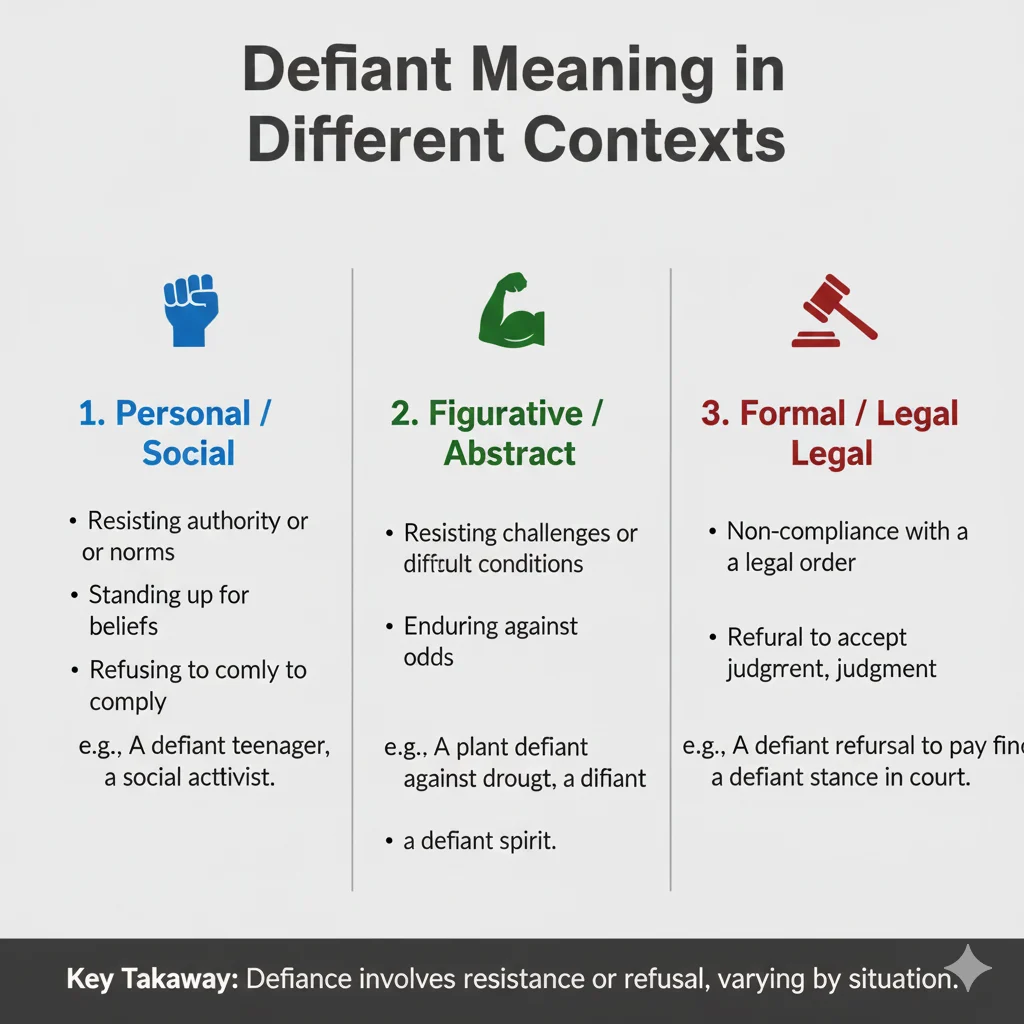 Defiant Meaning