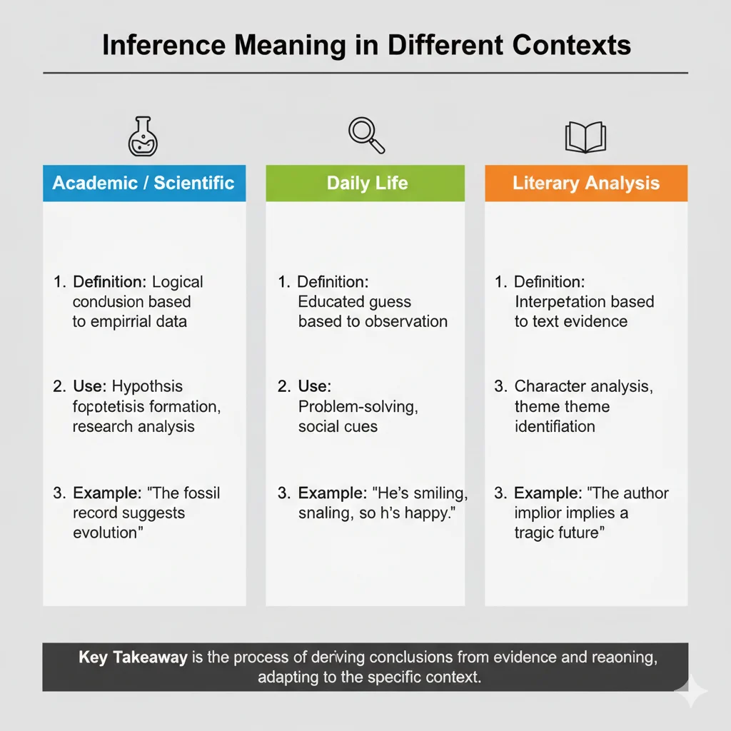  Inference Meaning