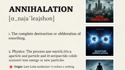 Annihilation Meaning