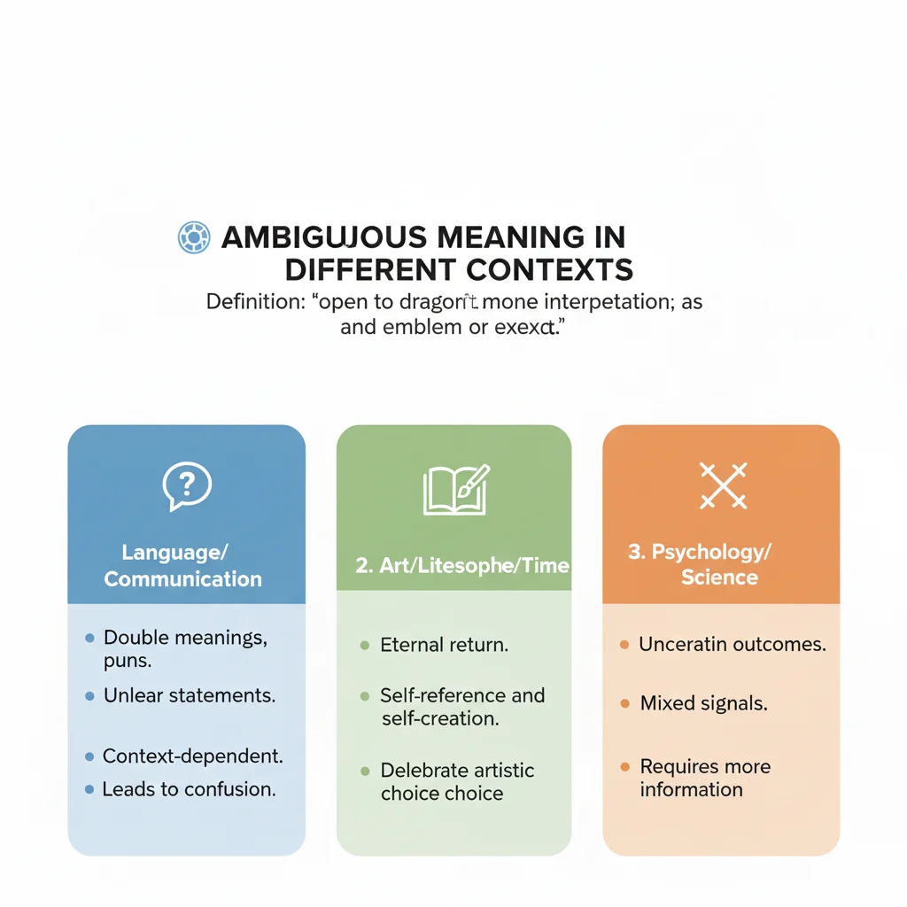 Ambiguous Meaning