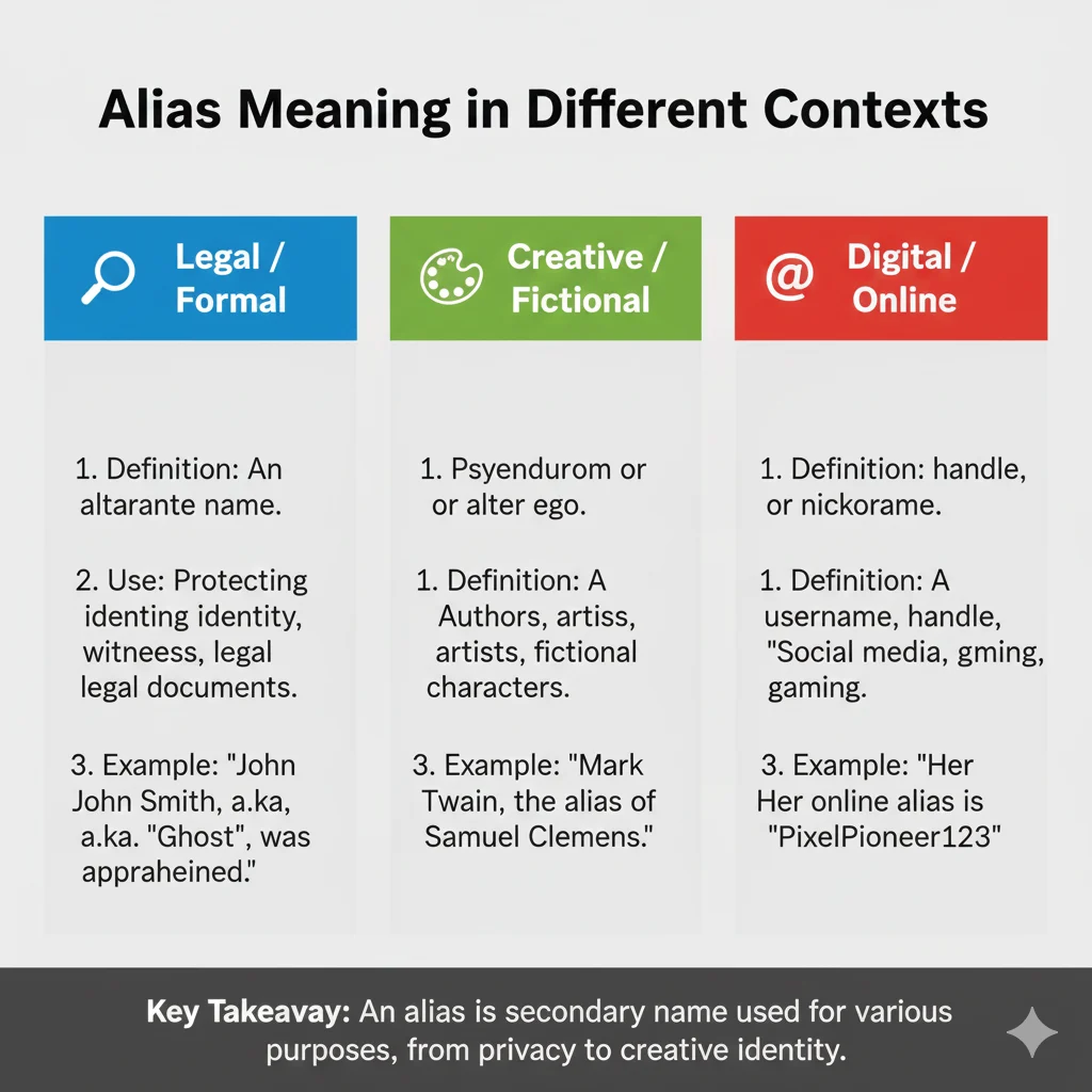 Alias Meaning