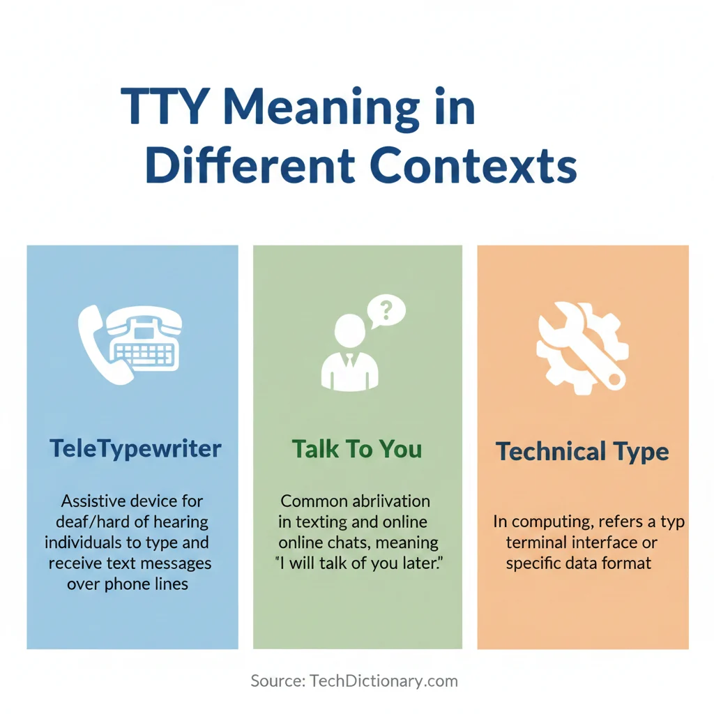 TTY Meaning