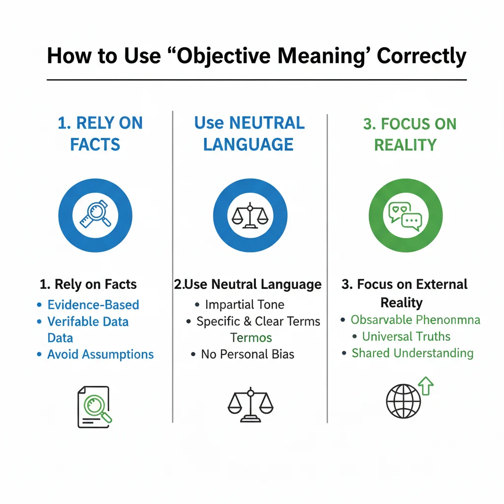 Objective Meaning: