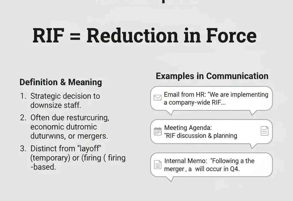RIF Meaning