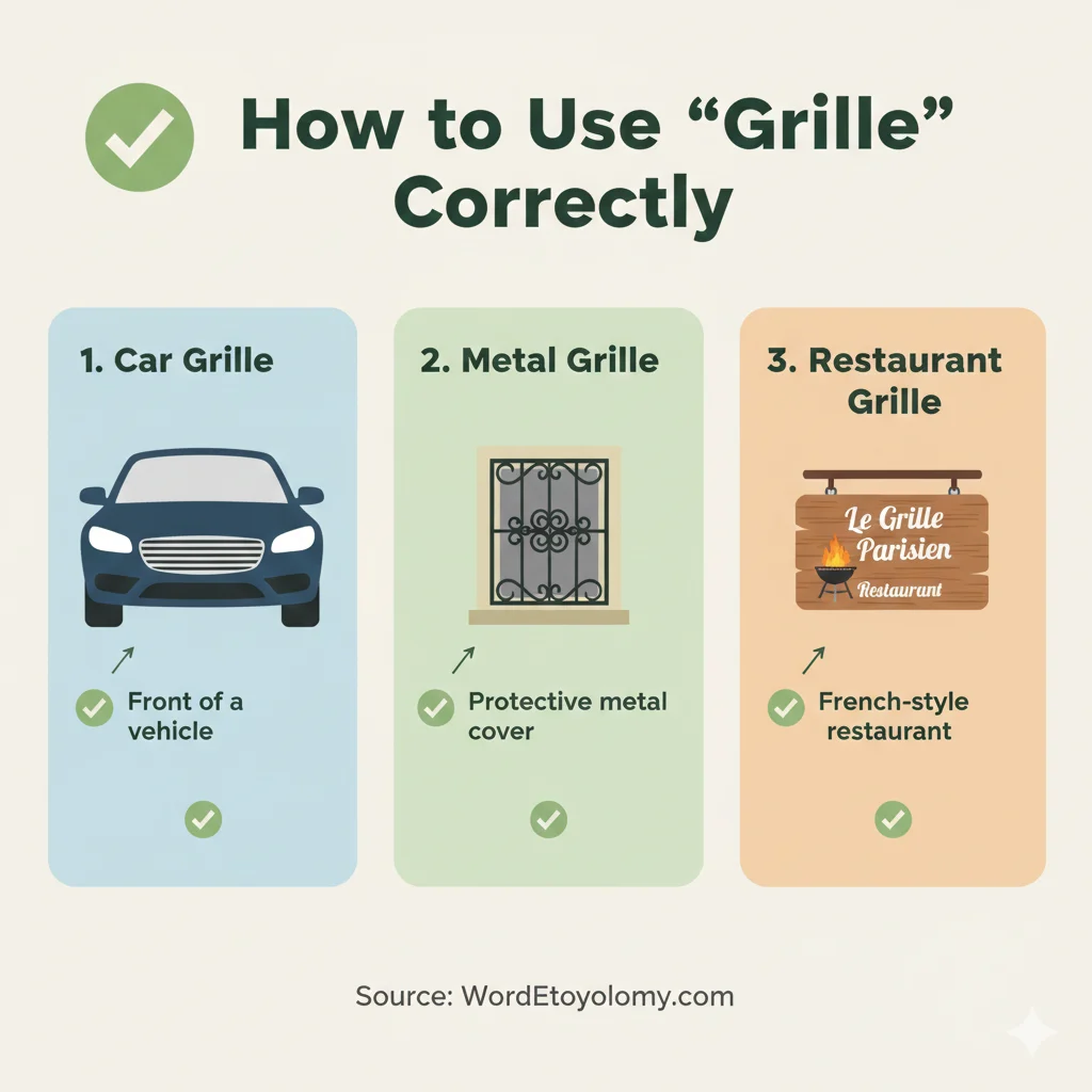  Grille Meaning