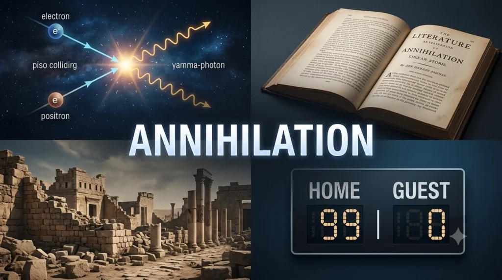 Annihilation Meaning