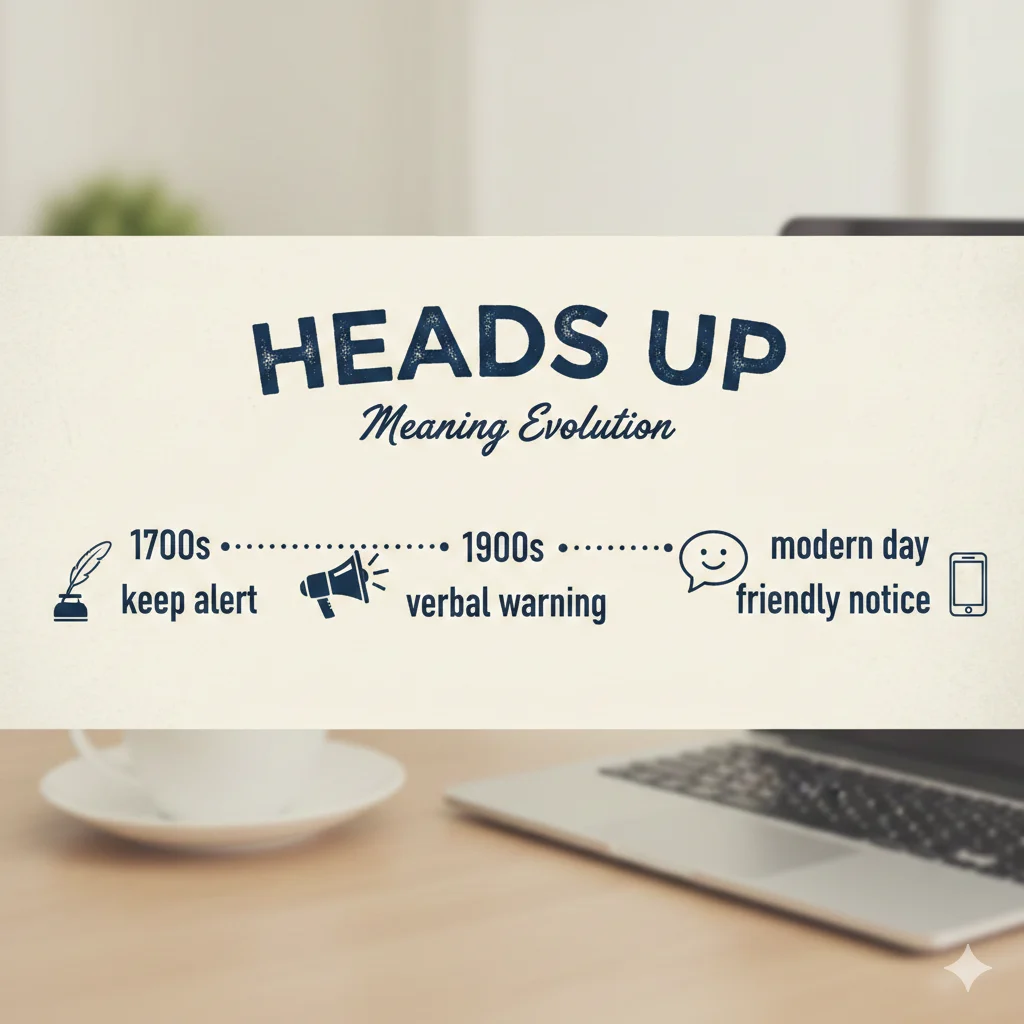 Heads Up Meaning