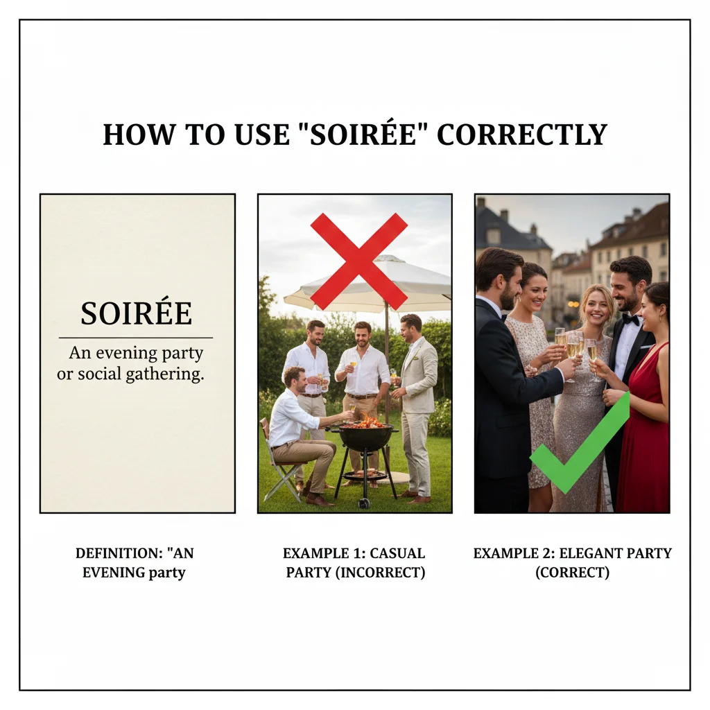 Soirée Meaning
