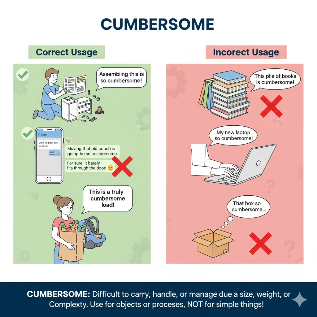 Cumbersome Meaning