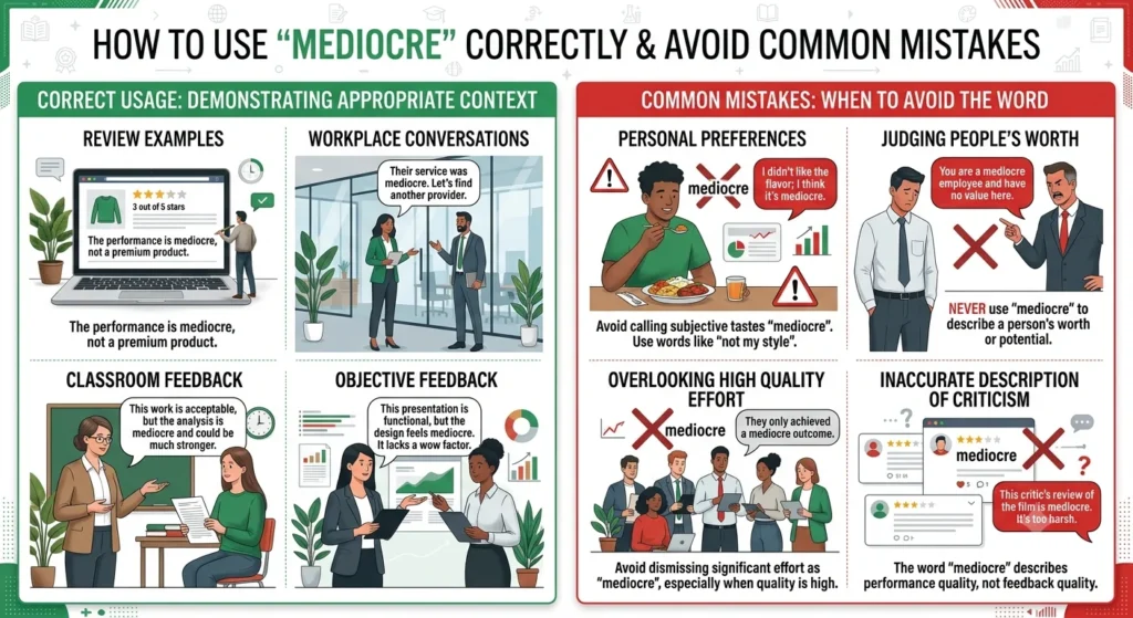 Mediocre Meaning