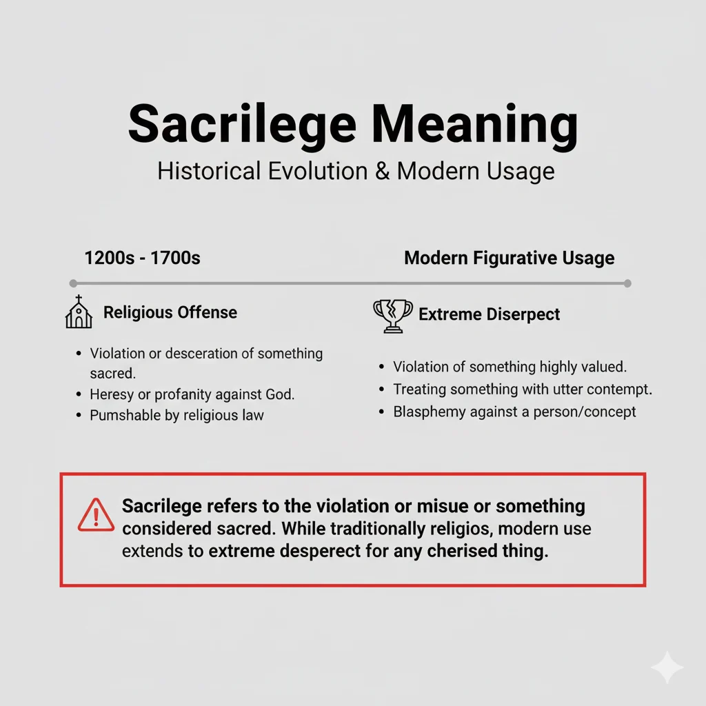 Sacrilege Meaning
