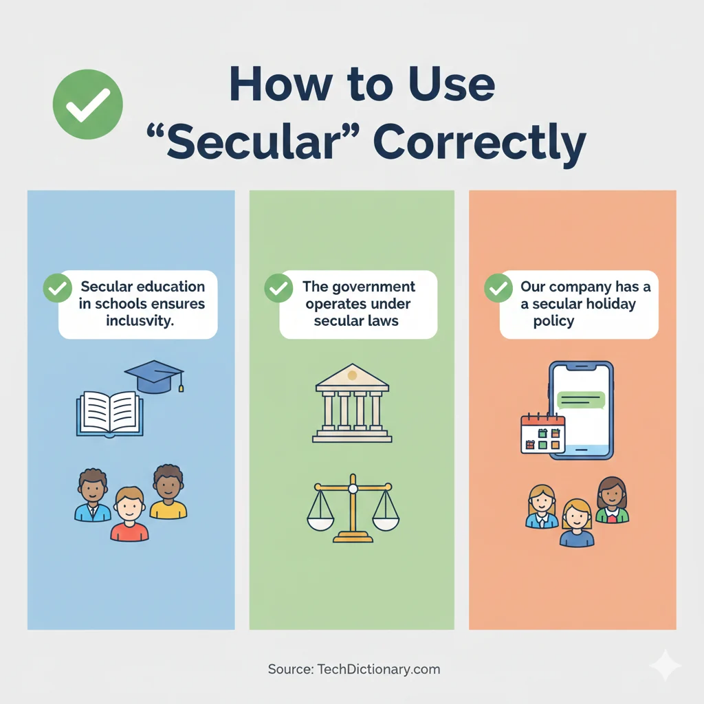 Secular Meaning