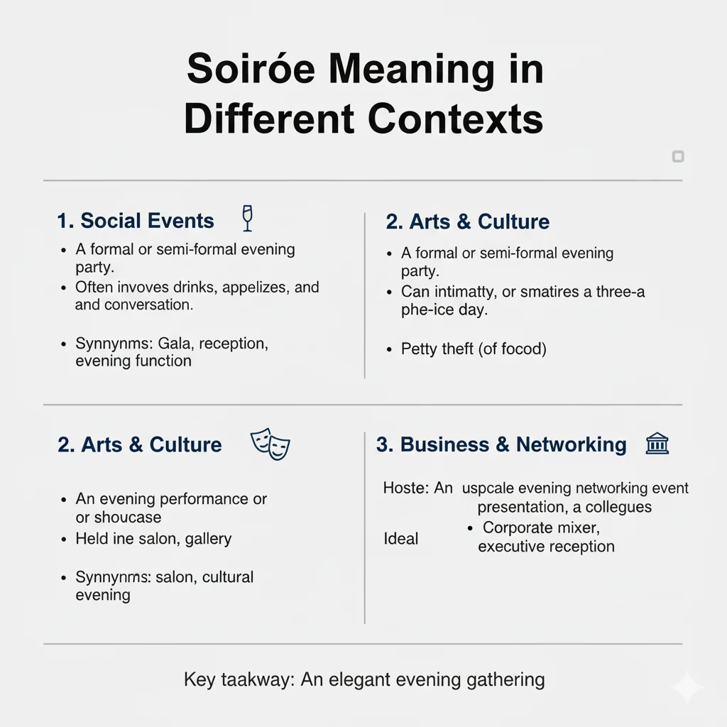 Soirée Meaning