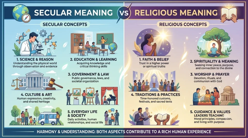Secular Meaning