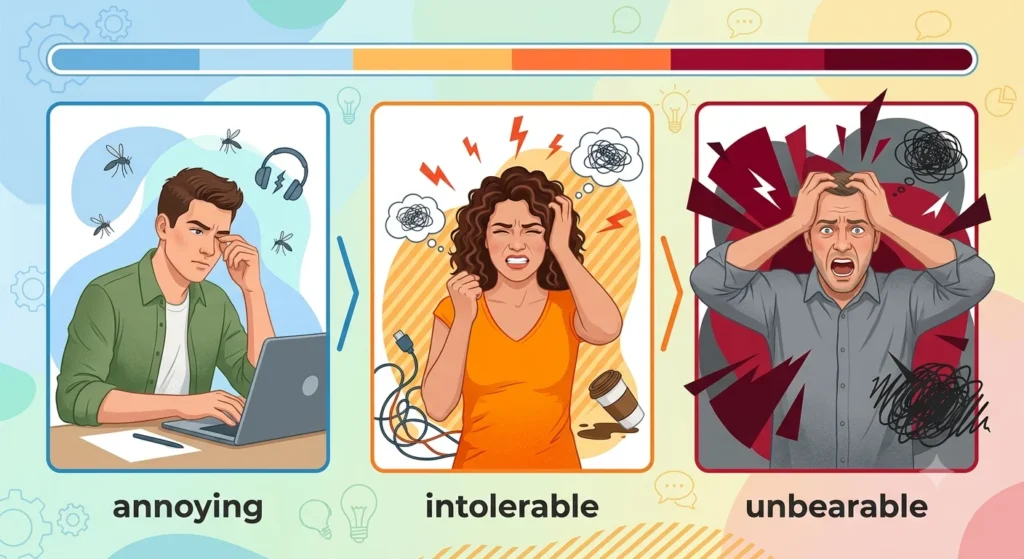Insufferable Meaning