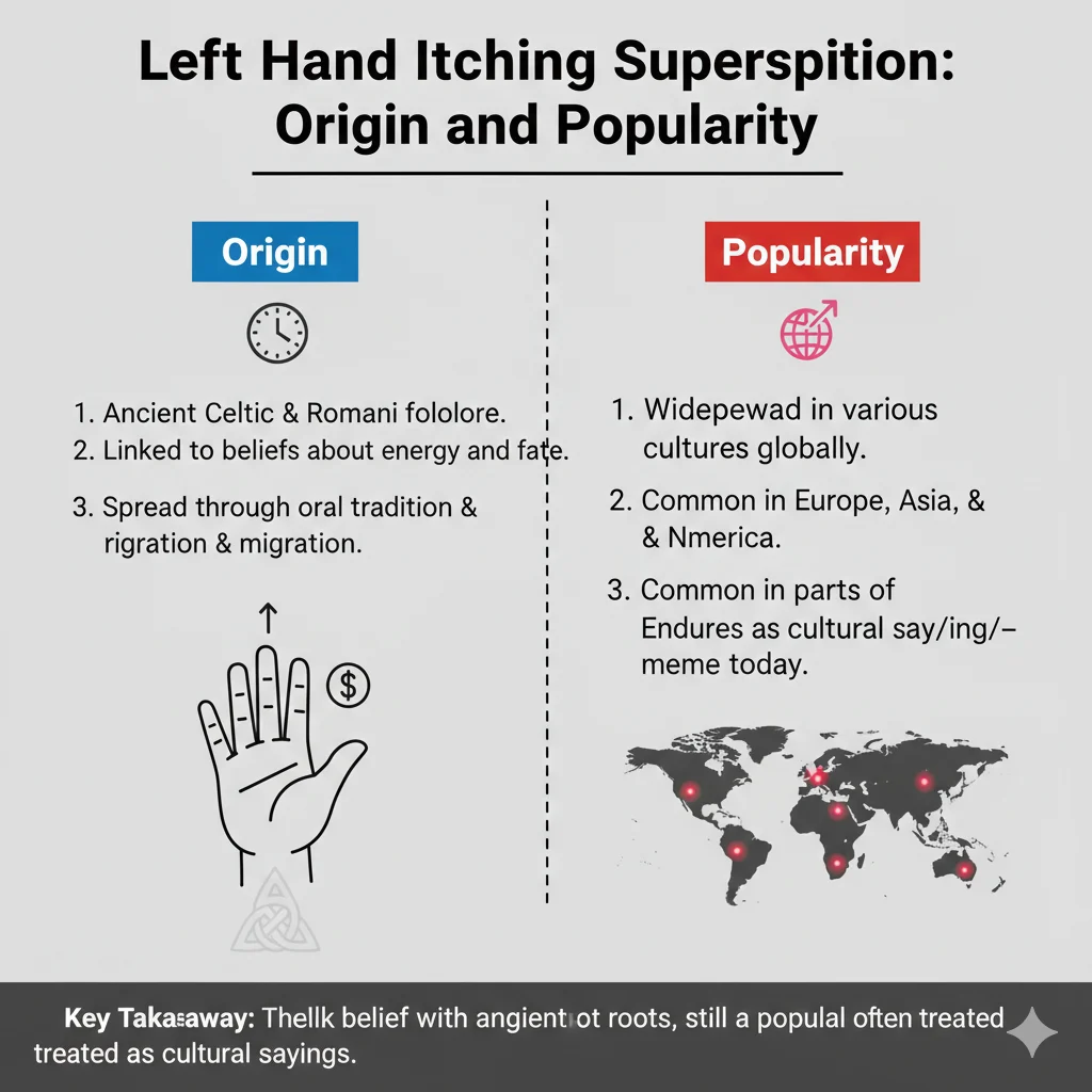 Left Hand Itching Meaning