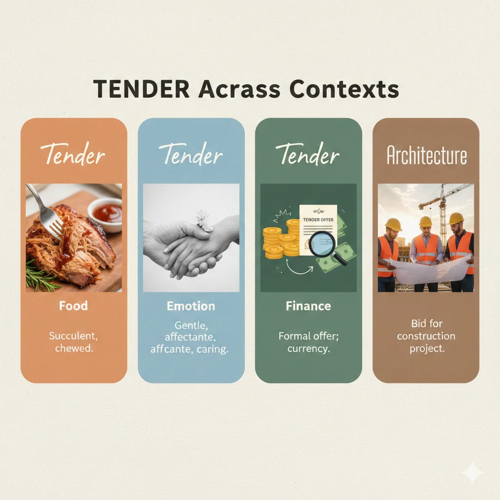Tender Meaning 