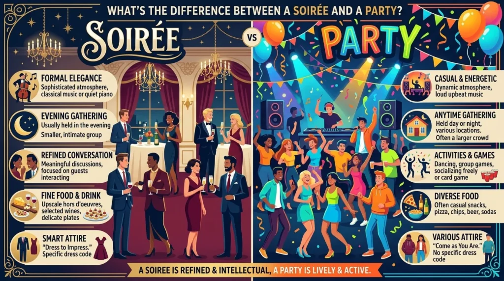 Soirée Meaning
